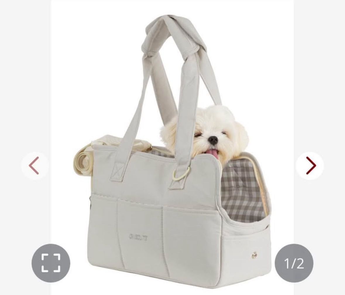 Pet Purse For Small Critter. My Chihuahua fits in it just fine and has room despair.