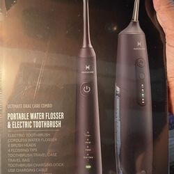 Cordless Electric Toothbrush Water Flosser