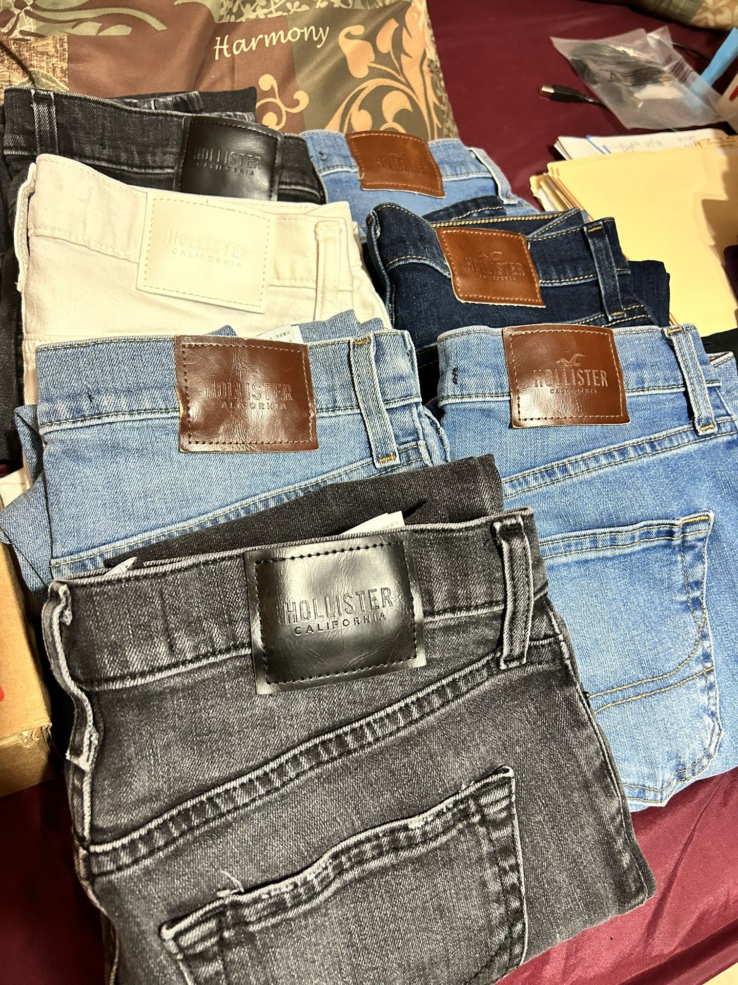 Hollister Men Jeans Size 26 and 28 $10 Each