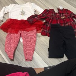 baby girl christmas clothes 9 months / Ropa Se Nina Para Navidad De 9 Meses