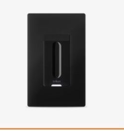 Brilliant dinner switch BLACK (6 available)