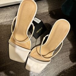 White heels 