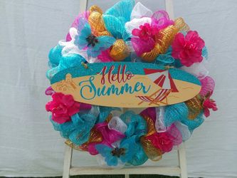 Seasonal, Holiday and special occasion deco mesh wreaths