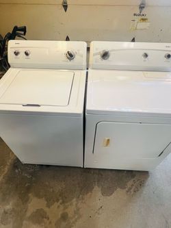 Juego de lavadora y secadora Kenmore Heavy, Duty, tina grande