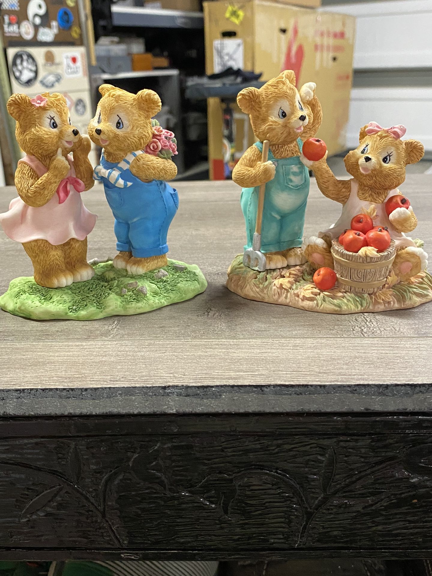 BEAR SEASONS “Bountiful Bears” & “Will You Be My Bear?” Special Edition Figurines