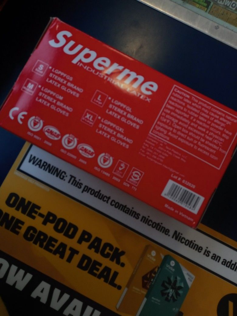 Supreme Latex Gloves (Full Box)