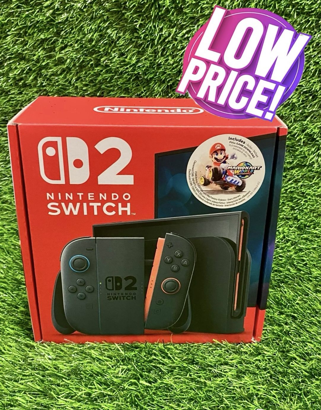Nintendo Switch 2 Console Mario Kart World Bundle