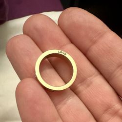 Cartier Love Ring 18K Gold w/ 3 Diamonds – Size 5 – Authentic
