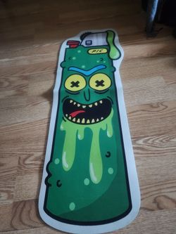 Rick and morty lighter rug
