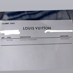 Louis Vuitton Glasses