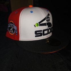 Chicago White Sox Throwback New Era Fitted Hat 
