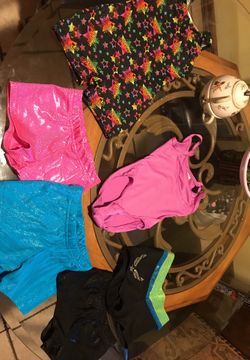 Dance or gym outfits