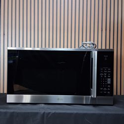 LG Appliances 1.8 Cu. Ft. Over-the-Range Smart Microwave Oven with 1,000 Watts, 2-Speed 300 CFM Venting System, Sensor Cook (MVEM1825X-D-G660)