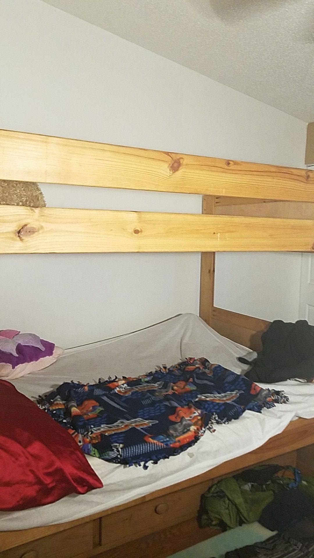Full over full with trundle bunk bed
