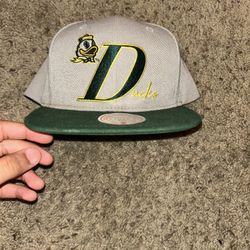 Mitchell & Ness Oregon Ducks Hat