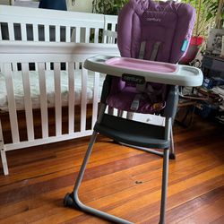 Baby Crib & High Chair 