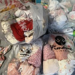 Baby Girl Sleep And Play Onesies