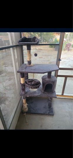 Dark Gray Cat Tree for Sale