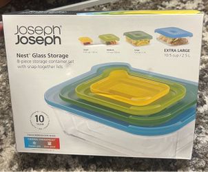 Joseph Joseph Nest Glass Storage 8-Piece Set