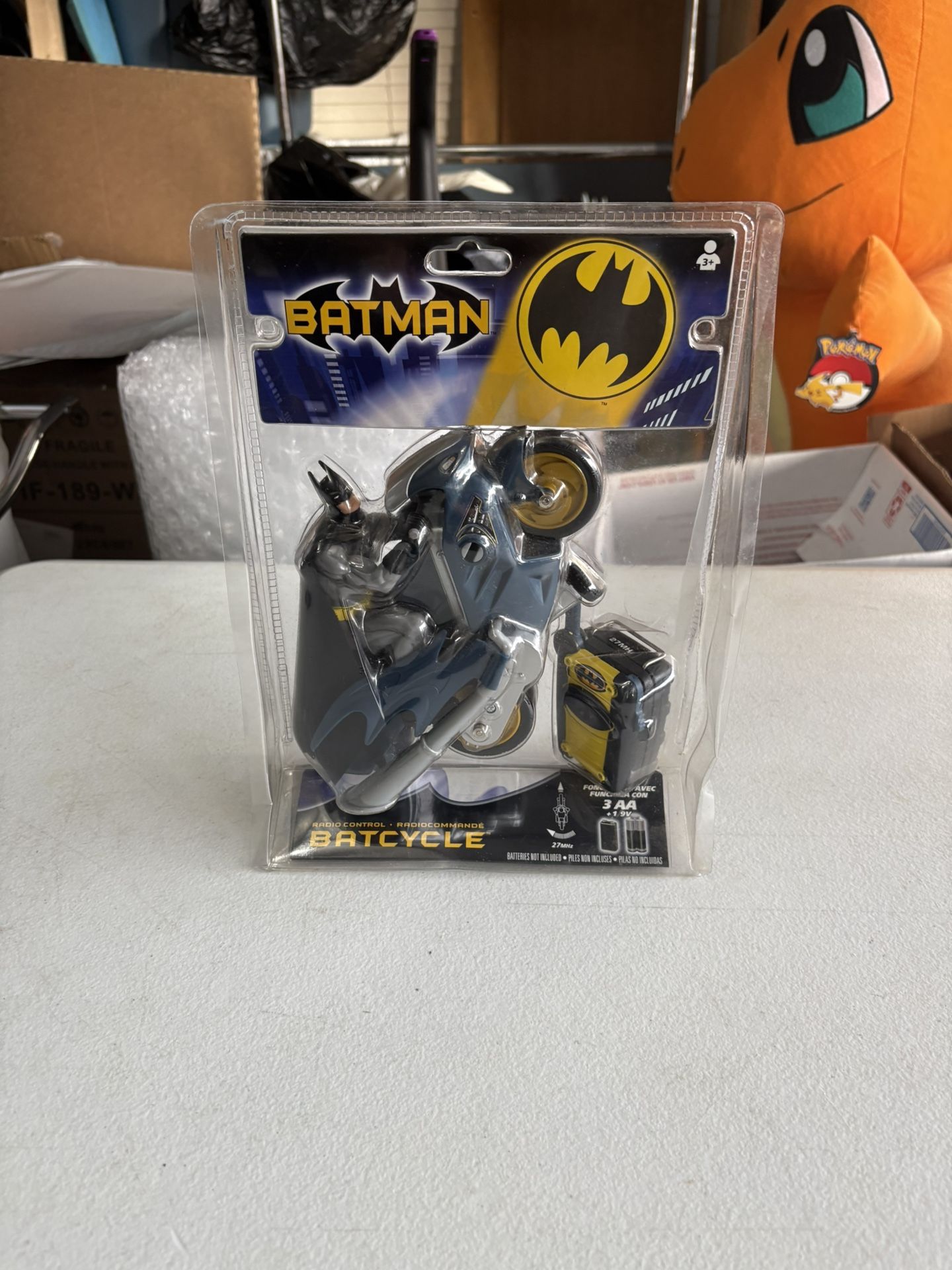 2003 Batman Tyco Radio Control BATCYCLE New