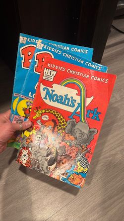 KIDDIES CHRISTIAN COMICS -Noah’s Ark 1975