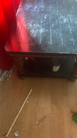 Heavy coffee table