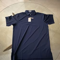 Solid Performance Jersey Polo Peter Millar Embroided