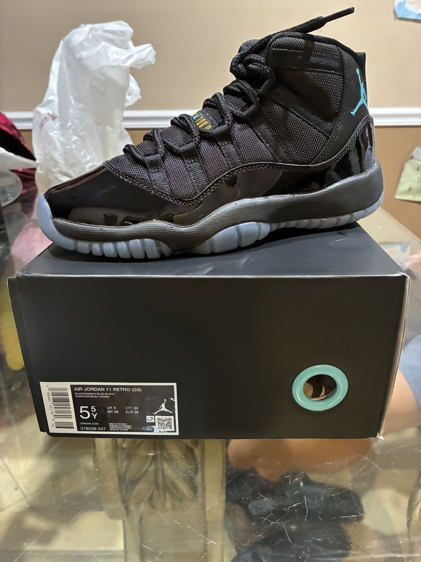 Jordan Retro 11 Gamma’s Gs 5.5y