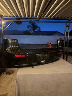 Black Mitsubishi Lancer Rear Bumper