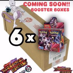 NEW DESTINED RIVALS BOOSTER BOX 