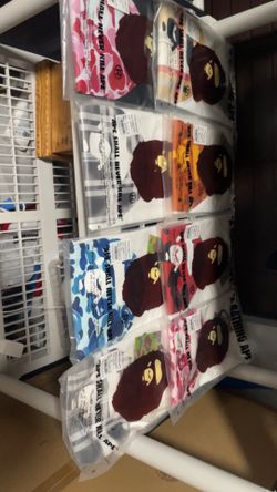 Bape shirts  sizes: S-M-L