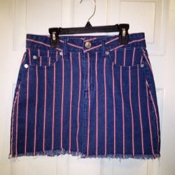 American Eagle Jean Mini Skirt Size 4 