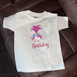 Trolls -Poppy It’s My Birthday Shirt 4t