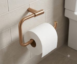 Kohler Purist Pivoting Toilet Paper Holder - Vibrant Rose Gold (Brand New, 60% Off Retail)