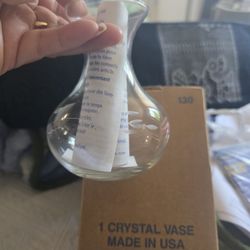 Vintage Princess House #130 Handblown Heritage Vase  RARE