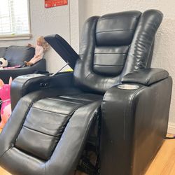 Recliner leather Sofa