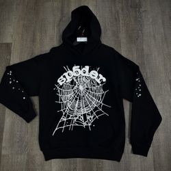 Sp5der Web Hoodie – Black/White (Men’s)