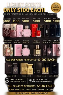 Luxury scents whole sale deals