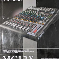 Yamaha MG12X 12 Channel Mixer 