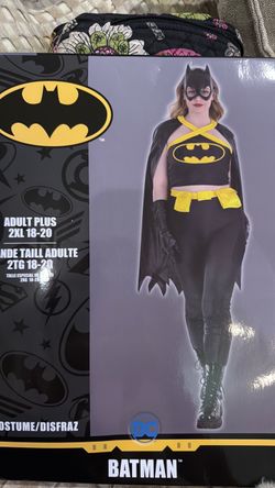 Adult woman plus size Batman/batgirl  costume