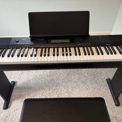 Casio CDP-225R 88 Key Digital Piano with Bench
