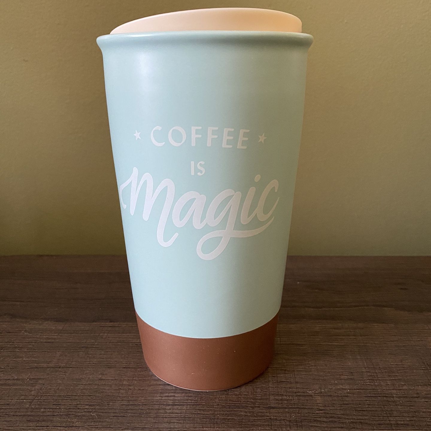 Starbucks “coffee is magic” traveler hot mug
