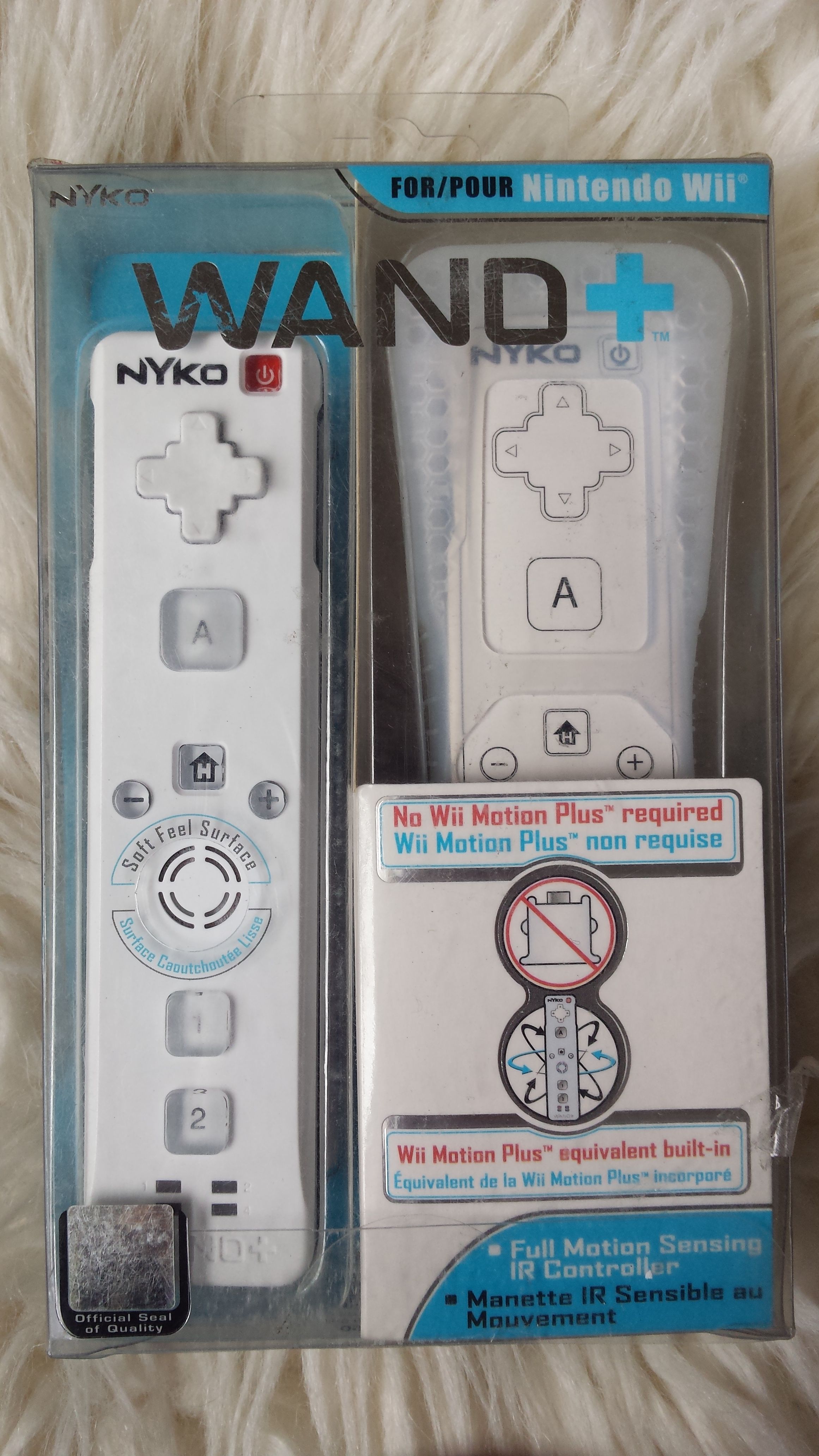 Wii Nyko Wand Plus Remote Control