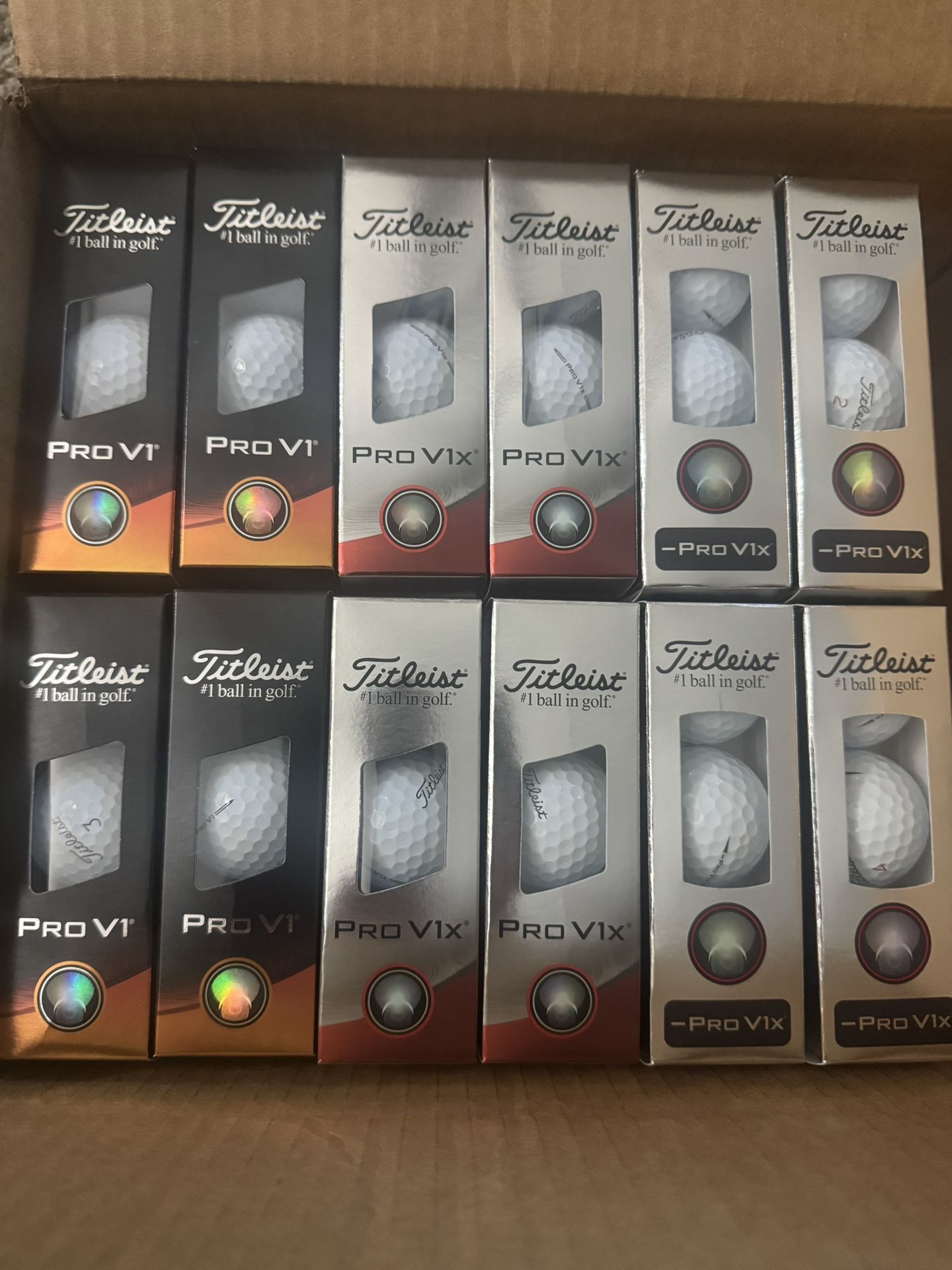 6 Dozen Pro V1/ Pro V1x Brand New
