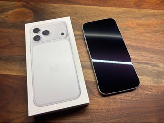 iPhone 17 Pro Max 256GB Silver unlocked with sim tray + eSIM