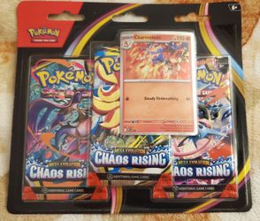 Pokémon TCG: Mega Evolution—Chaos Rising 3-Pack Blister