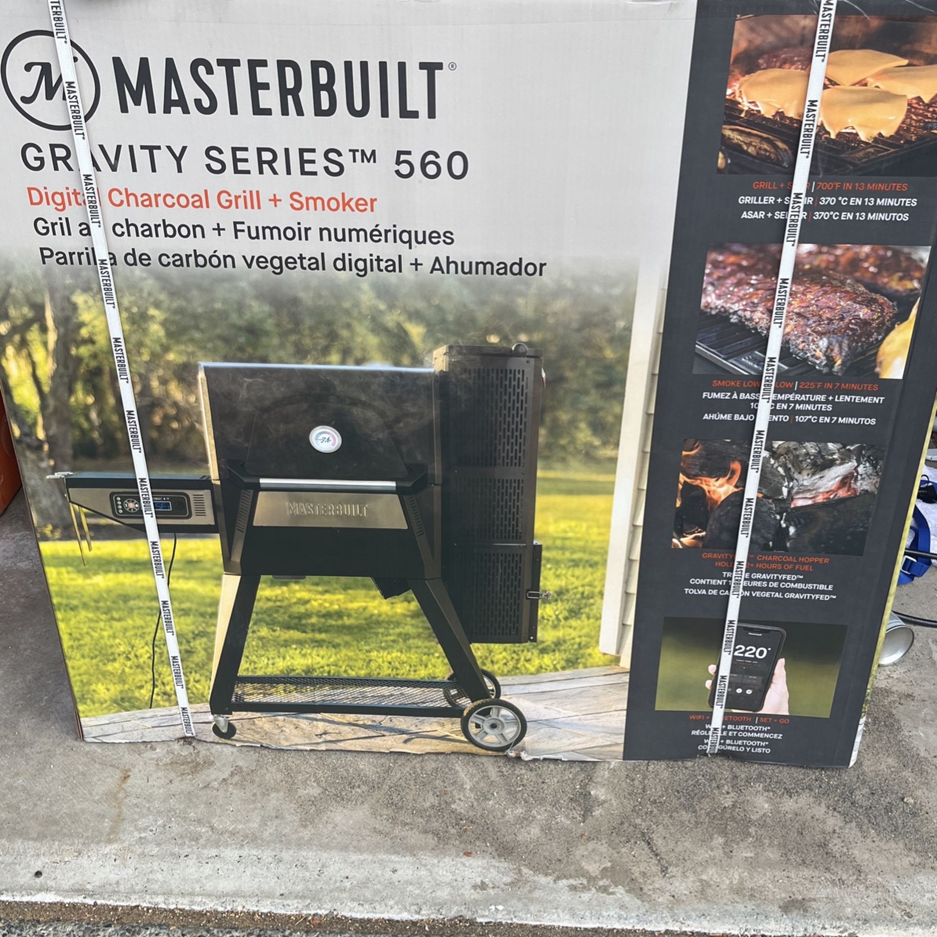 Masterbuilt gravity 560