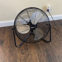 Fan Comercial Electric, Model# SFC1-500B, 120V, 60Hz, 1.35A,Diameter 22”, 3 speed,works perfect . 