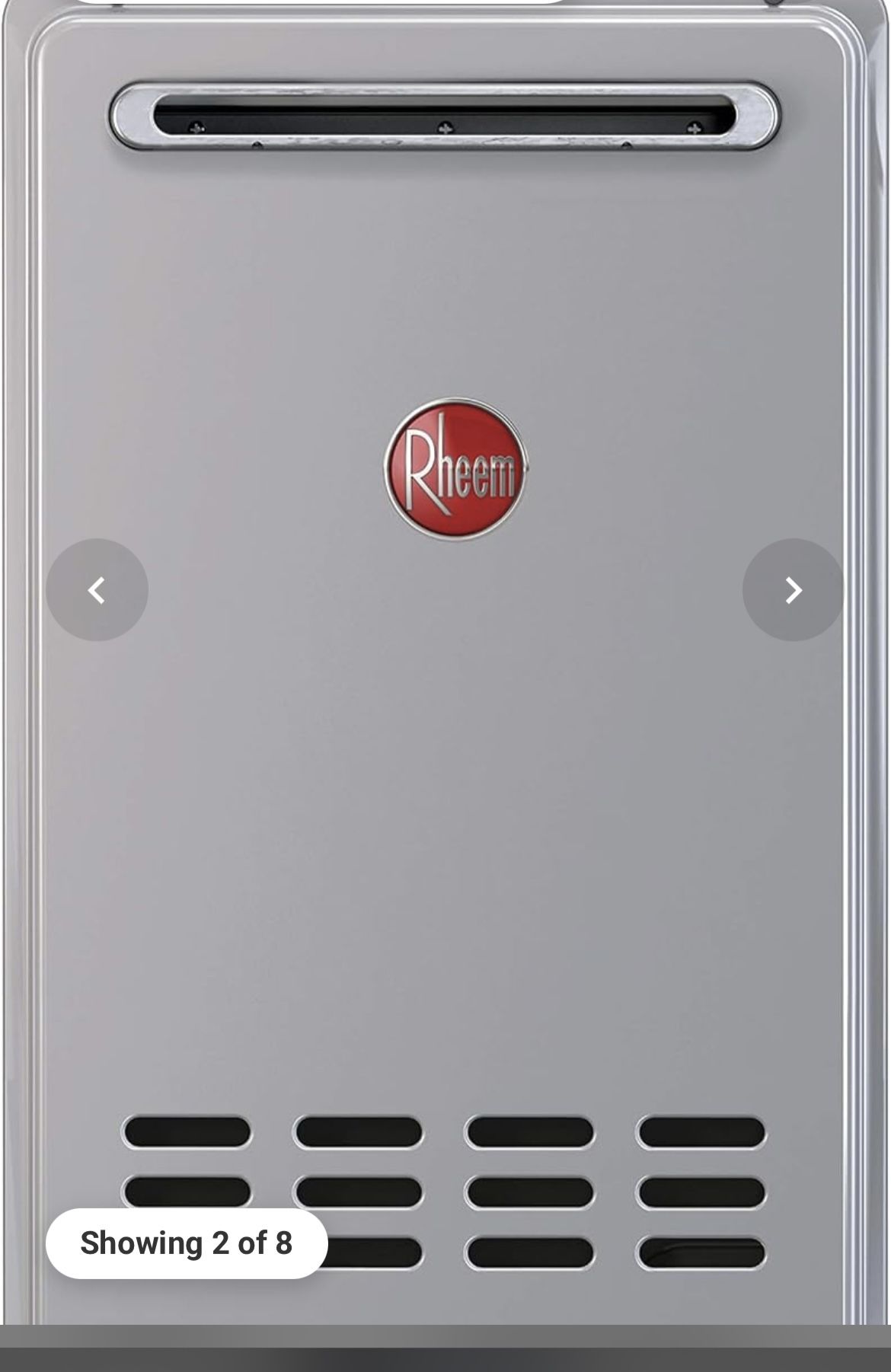 Rheem RTG 84XLN Mid Efficiency Outdoor Natural Gas