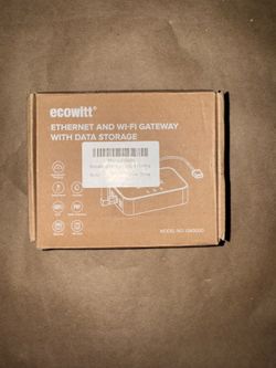 Ecowitt GW3000 Ethernet and Wi-Fi Weather Station Gateway